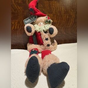 Old Time Santa Plush Decoration